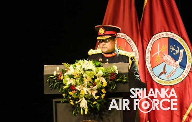 NO 15 DEFENCE SERVICES COMMAND AND STAFF COURSE GRADUATION HELD AT THE NELUM POKUNA THEATRE