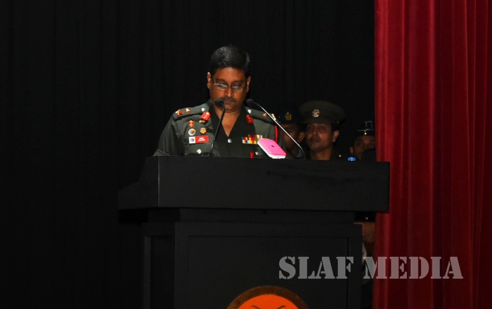 Commander of the Air Force Addresses the DSCSC