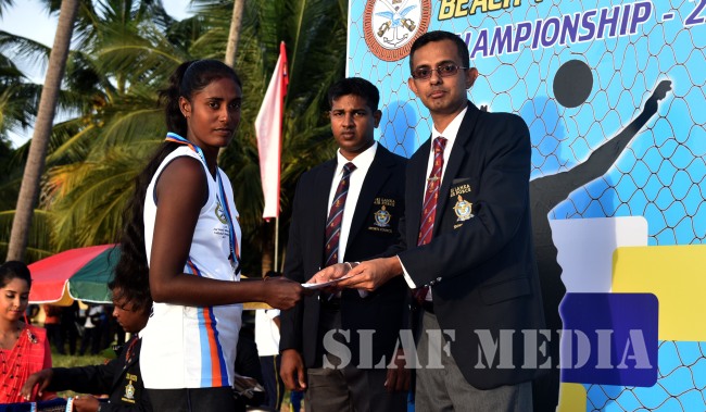 SLAF Men and Women win Defence Services Beach Volleyball Championship 2018
