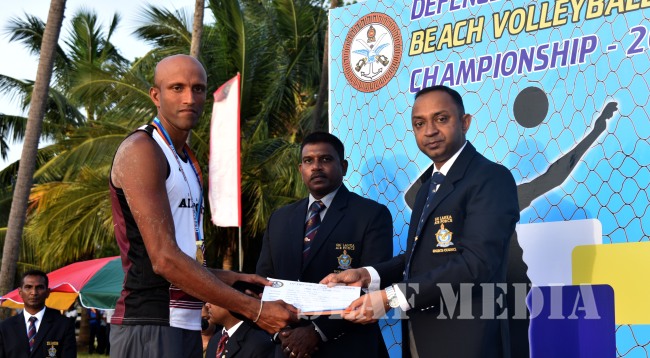 SLAF Men and Women win Defence Services Beach Volleyball Championship 2018