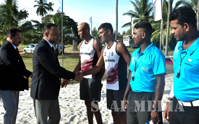 SLAF Men and Women win Defence Services Beach Volleyball Championship 2018