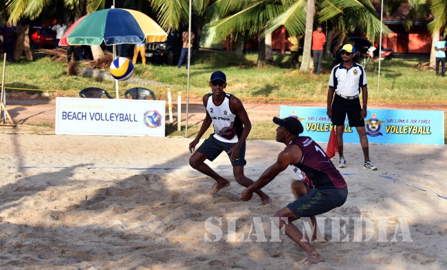 SLAF Men and Women win Defence Services Beach Volleyball Championship 2018