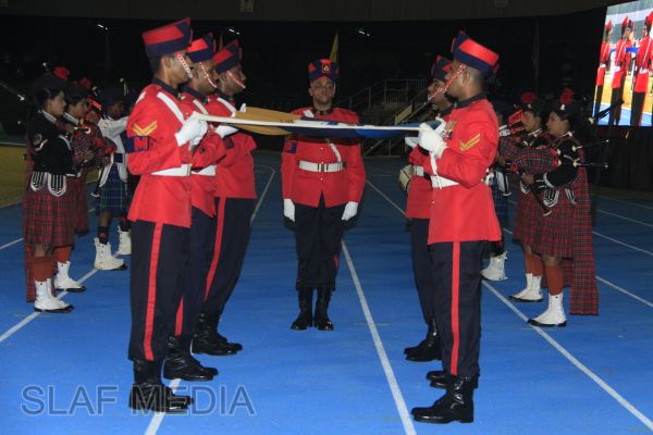 Defence Services Games Clossing Ceremony at Sugathadasa Stadium