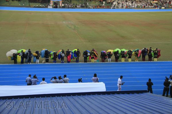 Defence Services Games Clossing Ceremony at Sugathadasa Stadium
