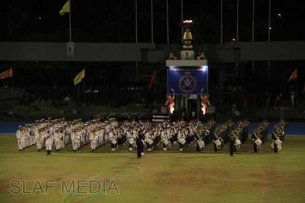 Defence Services Games Clossing Ceremony at Sugathadasa Stadium