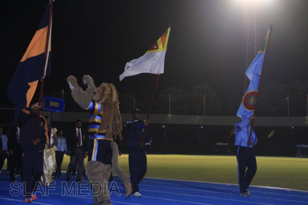 Defence Services Games Clossing Ceremony at Sugathadasa Stadium