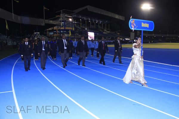 Defence Services Games Clossing Ceremony at Sugathadasa Stadium