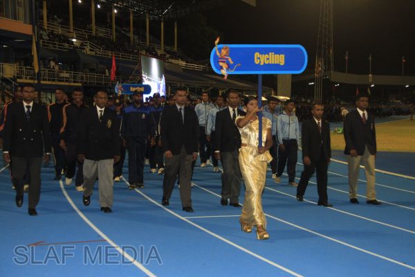 Defence Services Games Clossing Ceremony at Sugathadasa Stadium