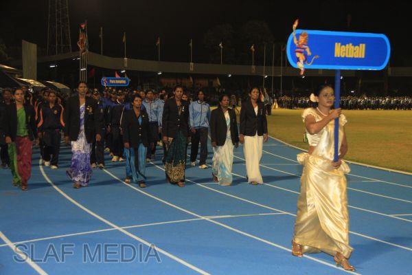Defence Services Games Clossing Ceremony at Sugathadasa Stadium