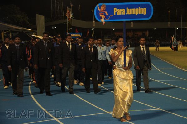 Defence Services Games Clossing Ceremony at Sugathadasa Stadium