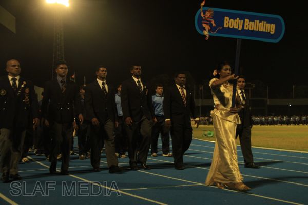 Defence Services Games Clossing Ceremony at Sugathadasa Stadium