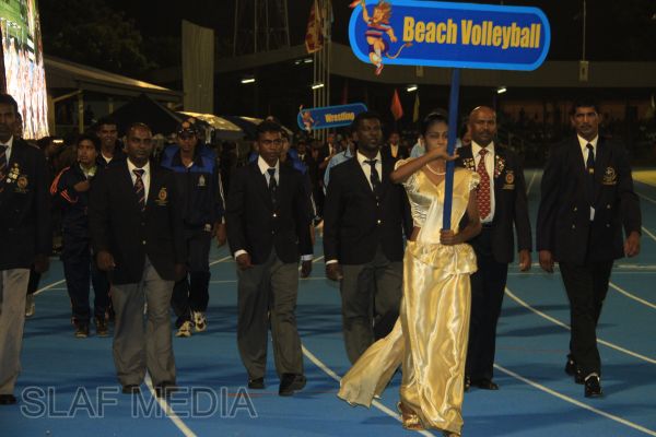 Defence Services Games Clossing Ceremony at Sugathadasa Stadium