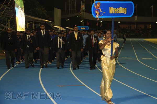 Defence Services Games Clossing Ceremony at Sugathadasa Stadium