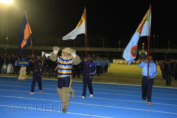 Defence Services Games Clossing Ceremony at Sugathadasa Stadium