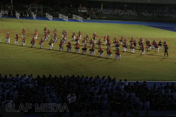 Defence Services Games Clossing Ceremony at Sugathadasa Stadium