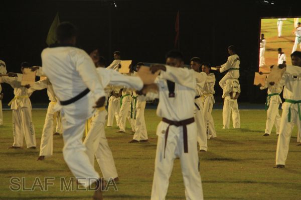 Defence Services Games Clossing Ceremony at Sugathadasa Stadium
