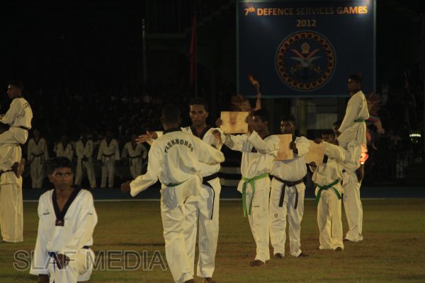 Defence Services Games Clossing Ceremony at Sugathadasa Stadium