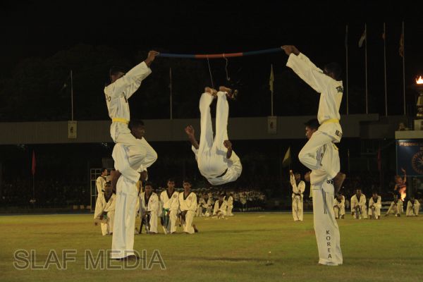 Defence Services Games Clossing Ceremony at Sugathadasa Stadium