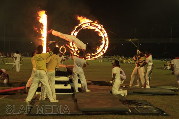 Defence Services Games Clossing Ceremony at Sugathadasa Stadium