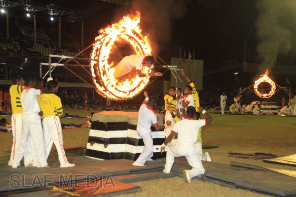 Defence Services Games Clossing Ceremony at Sugathadasa Stadium