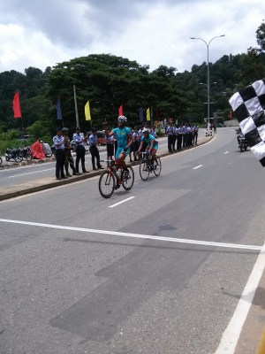 Air Force Cycling Team Won the Defence Services Cycling Championship