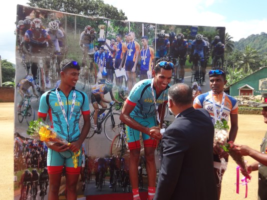 Air Force Cycling Team Won the Defence Services Cycling Championship