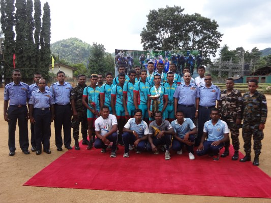 Air Force Cycling Team Won the Defence Services Cycling Championship