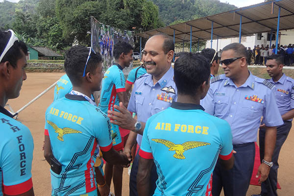 Air Force Cycling Team Won the Defence Services Cycling Championship