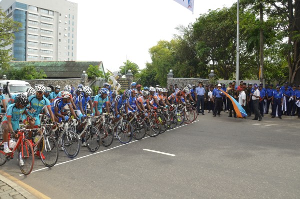 Air Force Cycling Team Won the Defence Services Cycling Championship