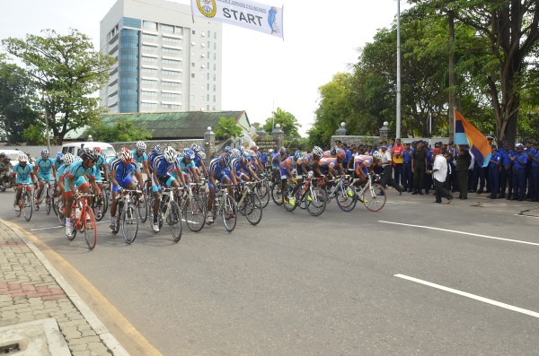 Air Force Cycling Team Won the Defence Services Cycling Championship