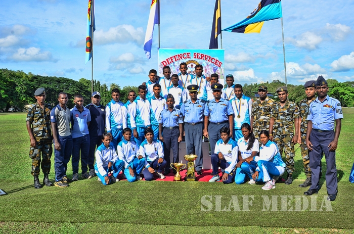 Air Force Wins the 9th Defence Services Cycling Championship 2016
