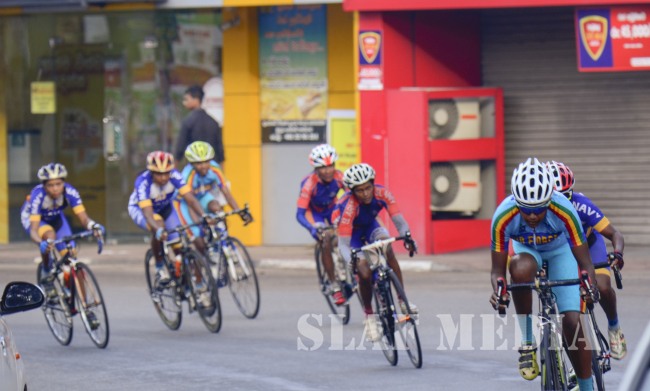 Air Force Wins the10th Defence Services Cycling Championship 2018