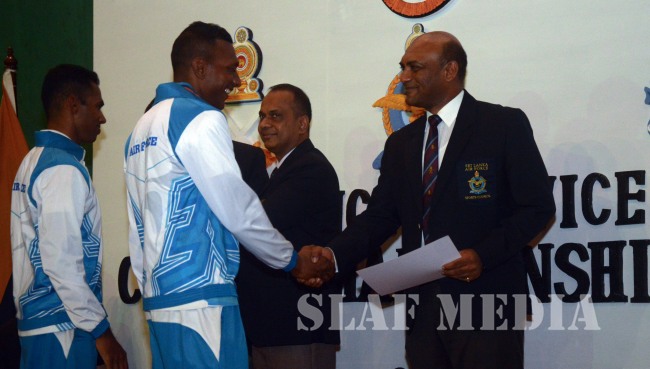 Air Force Wins the10th Defence Services Cycling Championship 2018