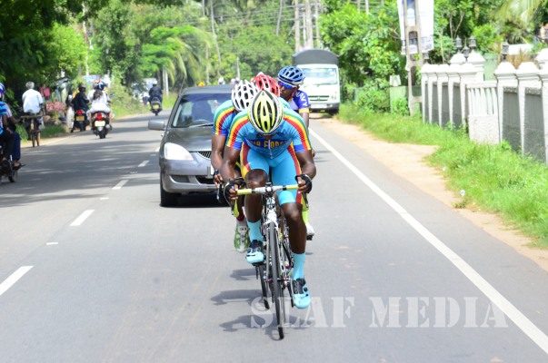 Air Force Wins the10th Defence Services Cycling Championship 2018