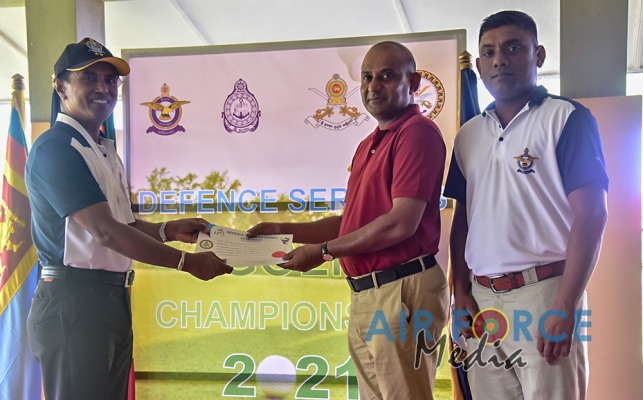SLAF WINS DEFENCE SERVICES GOLF CHAMPIONSHIP