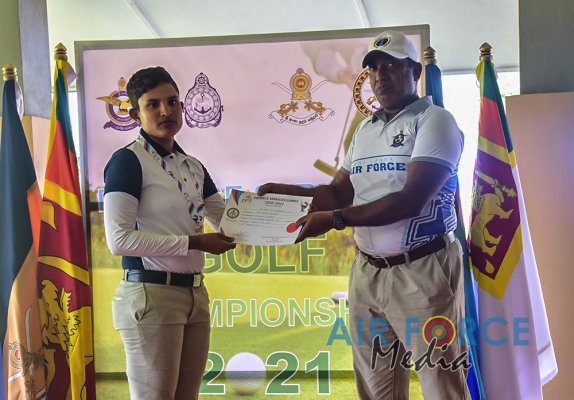 SLAF WINS DEFENCE SERVICES GOLF CHAMPIONSHIP