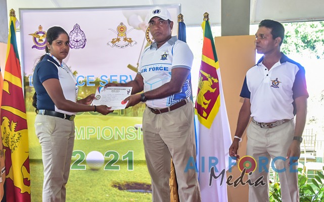 SLAF WINS DEFENCE SERVICES GOLF CHAMPIONSHIP