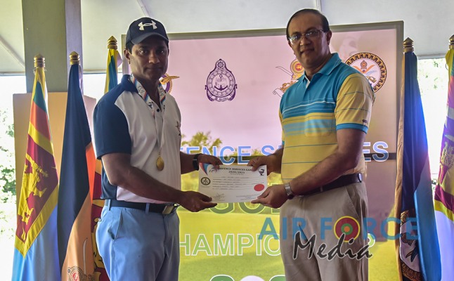 SLAF WINS DEFENCE SERVICES GOLF CHAMPIONSHIP