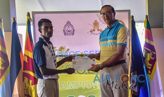 SLAF WINS DEFENCE SERVICES GOLF CHAMPIONSHIP