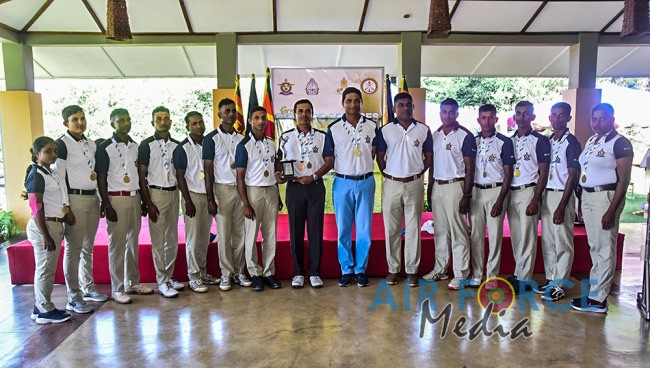 SLAF WINS DEFENCE SERVICES GOLF CHAMPIONSHIP
