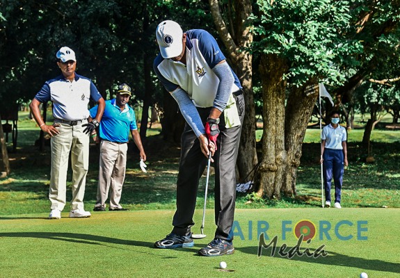 SLAF WINS DEFENCE SERVICES GOLF CHAMPIONSHIP