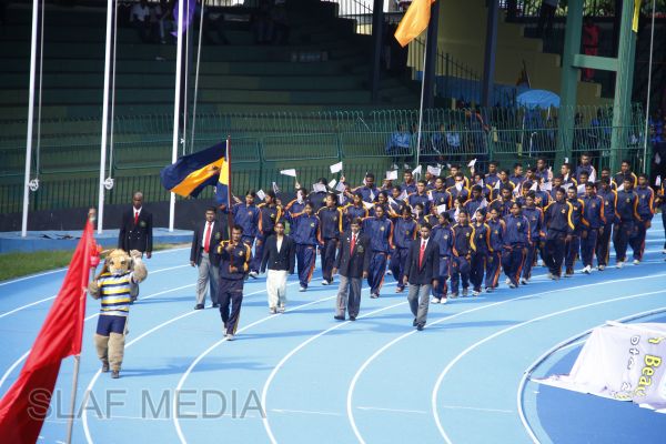 Defence
Services Games Ceremonially Opened at Sugathadasa Stadium