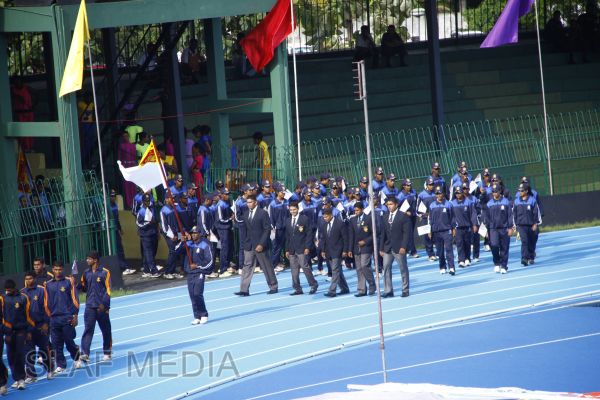Defence
Services Games Ceremonially Opened at Sugathadasa Stadium