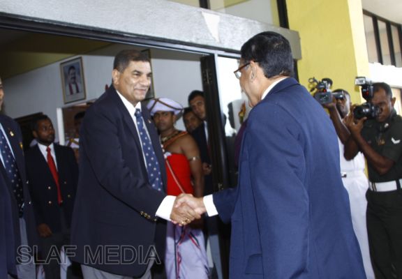 Defence
Services Games Ceremonially Opened at Sugathadasa Stadium