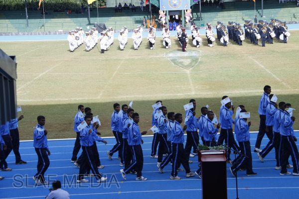 Defence
Services Games Ceremonially Opened at Sugathadasa Stadium