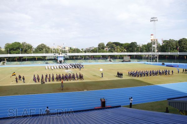 Defence
Services Games Ceremonially Opened at Sugathadasa Stadium