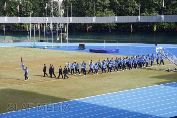 Defence
Services Games Ceremonially Opened at Sugathadasa Stadium