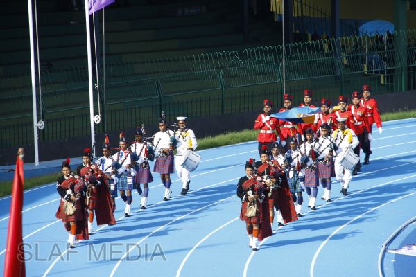 Defence
Services Games Ceremonially Opened at Sugathadasa Stadium