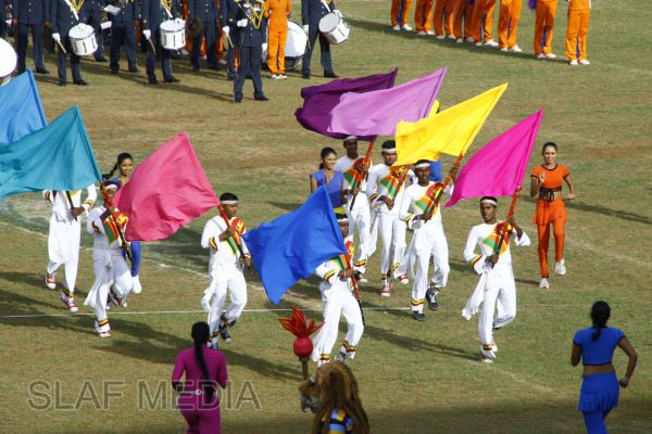Defence
Services Games Ceremonially Opened at Sugathadasa Stadium