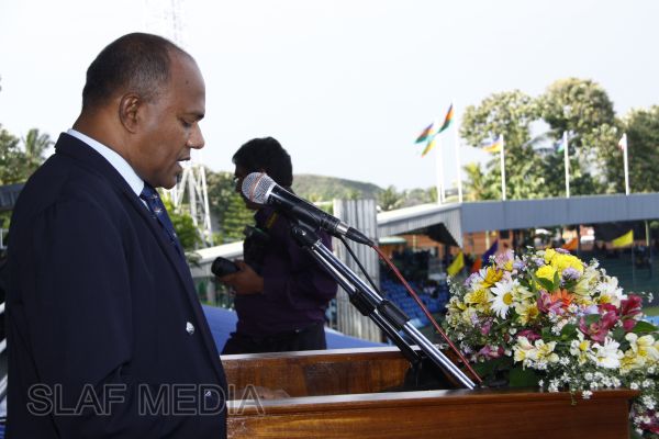 Defence
Services Games Ceremonially Opened at Sugathadasa Stadium